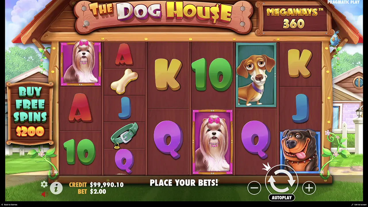 the Dog house Megaways